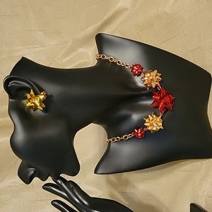NEW! Kohl's Metal Bow Necklace plus Vintage Bonuses